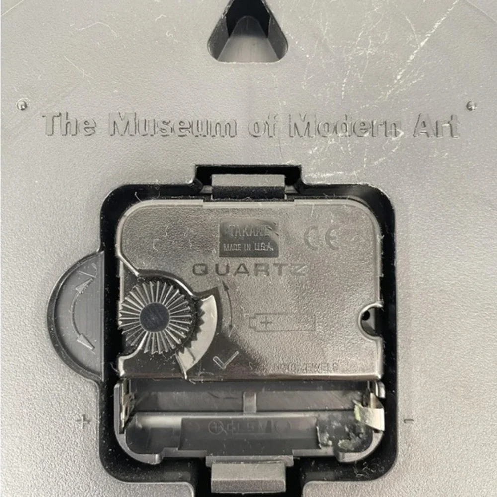 MOMA Gideon Dagan Modern Design Timesphere Wall Clock Made in USA 9.5in MCM